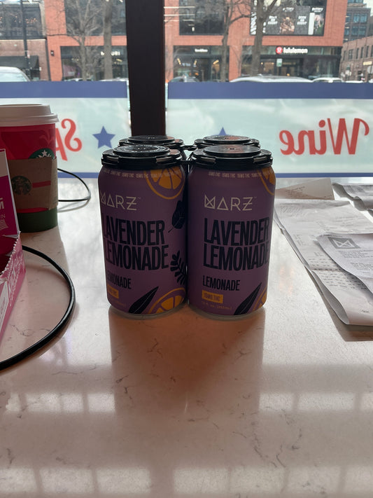 Marz Lavender 15mg THC Lemonaid 4 Pack