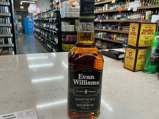 Evan Williams Black Bourbon (750mL)