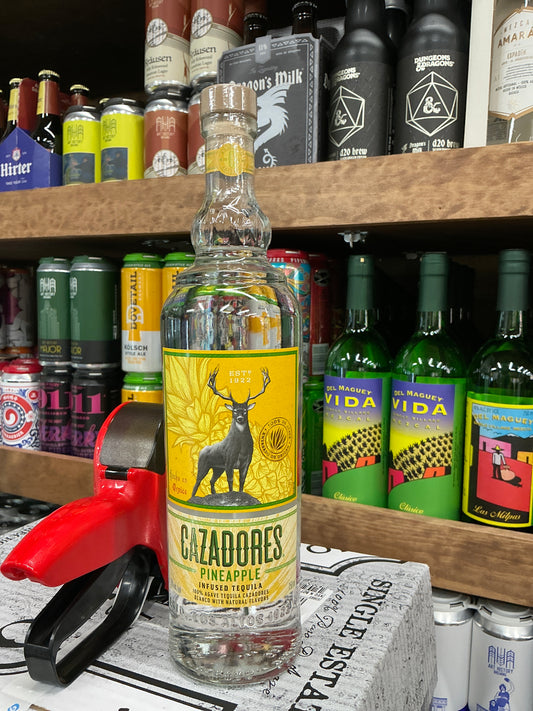 Cazadores pineapple infused Tequila 750mL