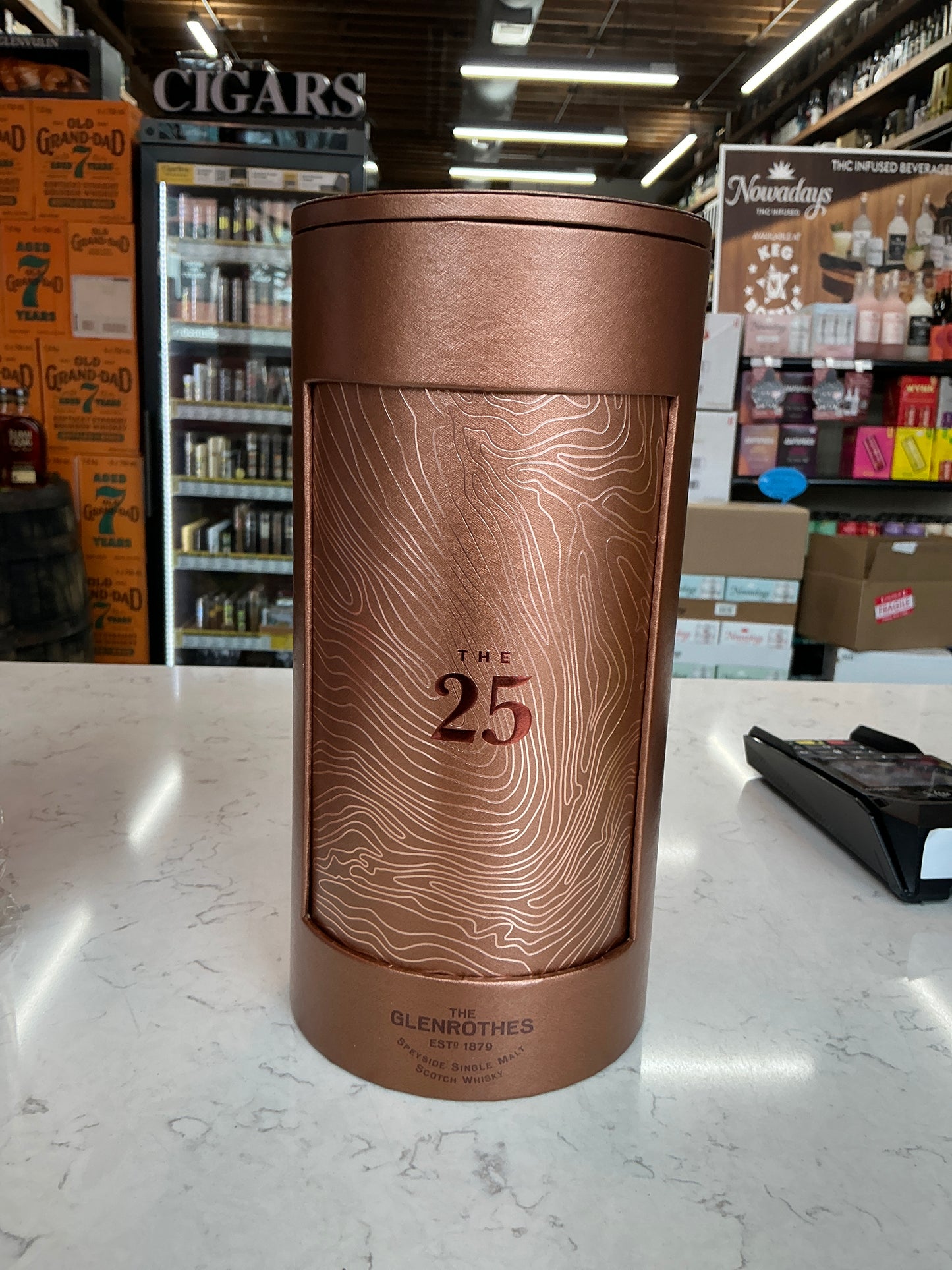 The Glenrothes 25 Year Old Speyside Single Malt Scotch Whiskey