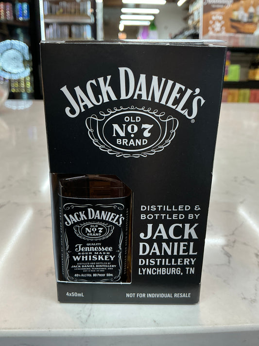 Jack Daniel’s Whiskey (4pk)