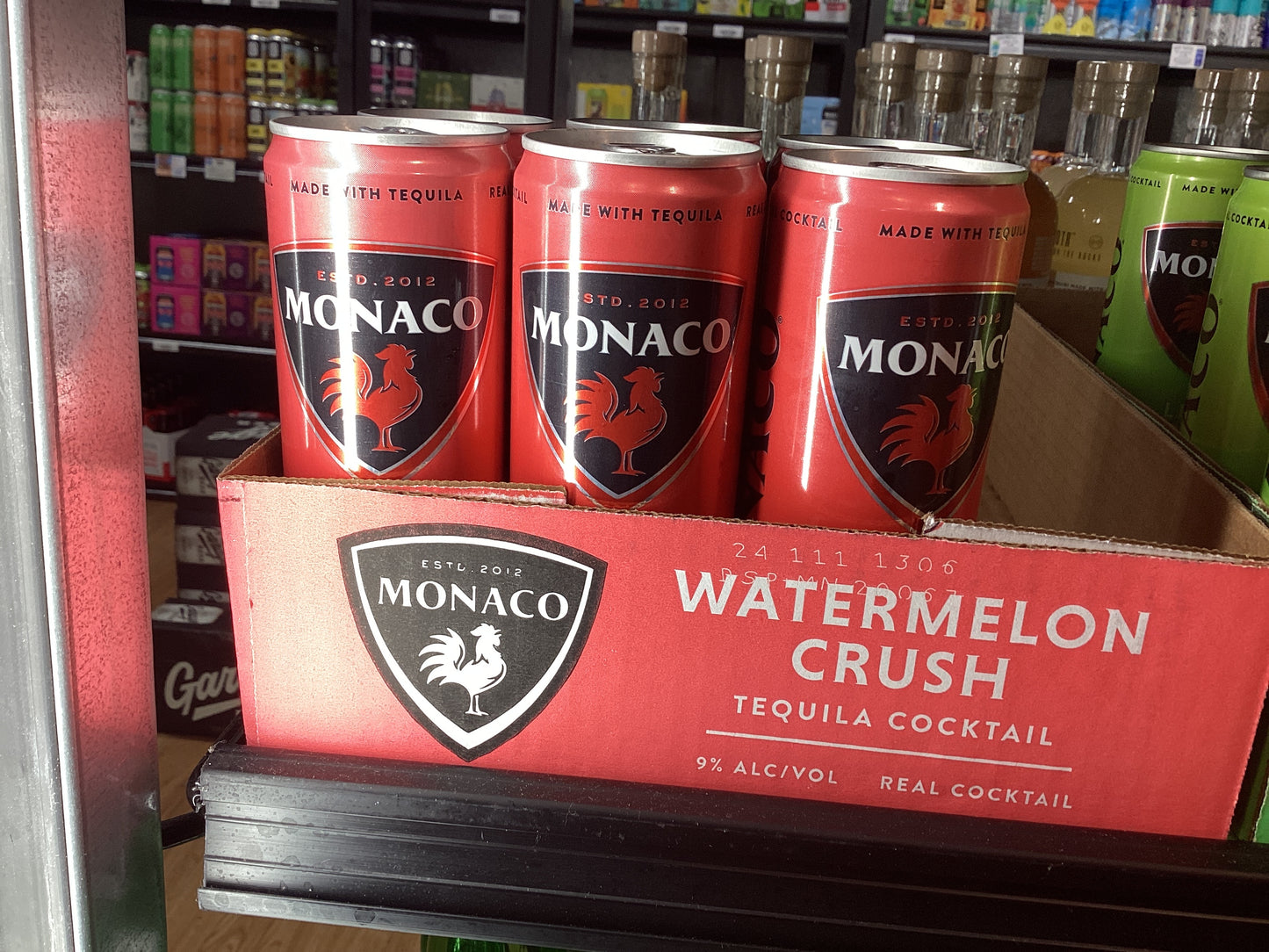 Monaco Watermelon Crush Cocktail (12oz)