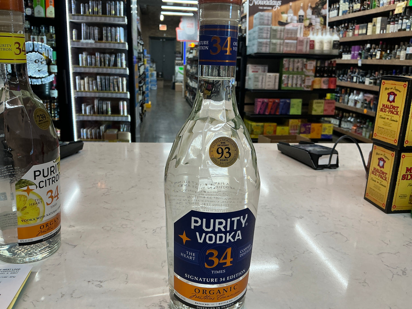 Purity 34 Vodka 750mL