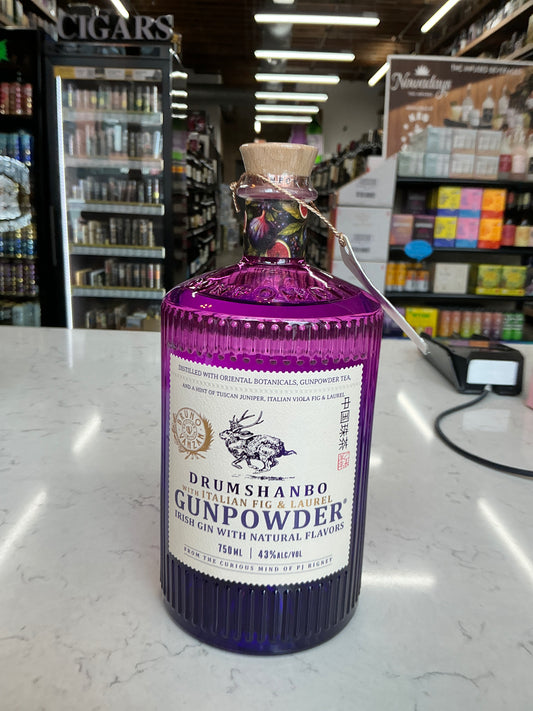 Drumshanbo Gunpowder Irish Gin With Italian Fig & Laurel 750mL