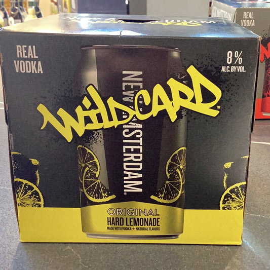 New Amsterdam Wild Card Hard Lemonade Vodka (4pk)