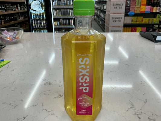 SixSip Pineapple Passionfruit Hard Refresher (500mL)