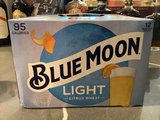 Blue Moon Light 12pk cans