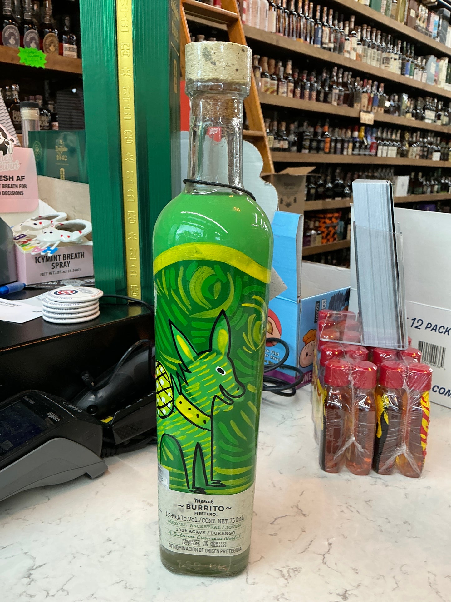 Burrito Fiestero Mezcal Verde 750mL