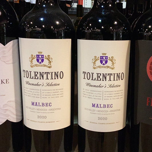 Cuarto Domino Tolentino Malbec (750mL)