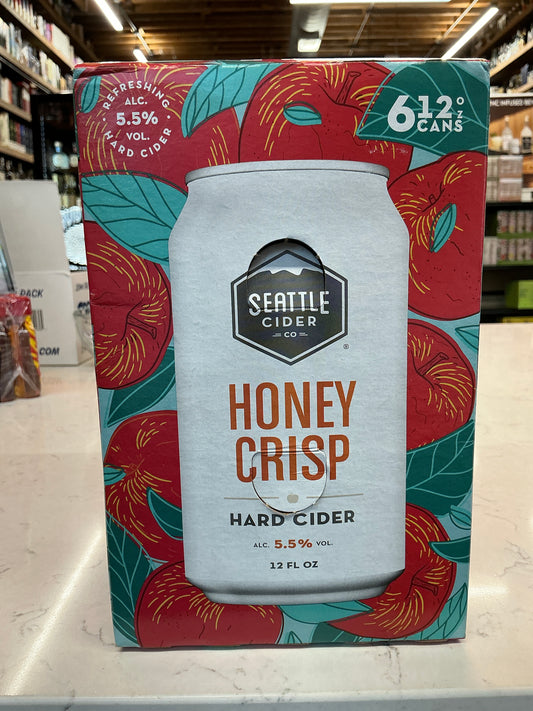 Seattle Cider Honey Crisp 12oz 6pk cans