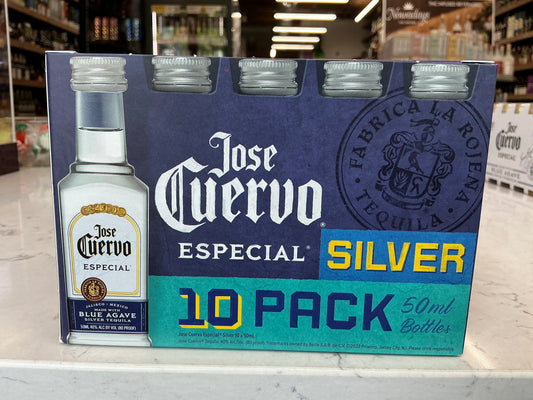 Jose Cuervo Especial Silver 10 pack (50mL x 10)