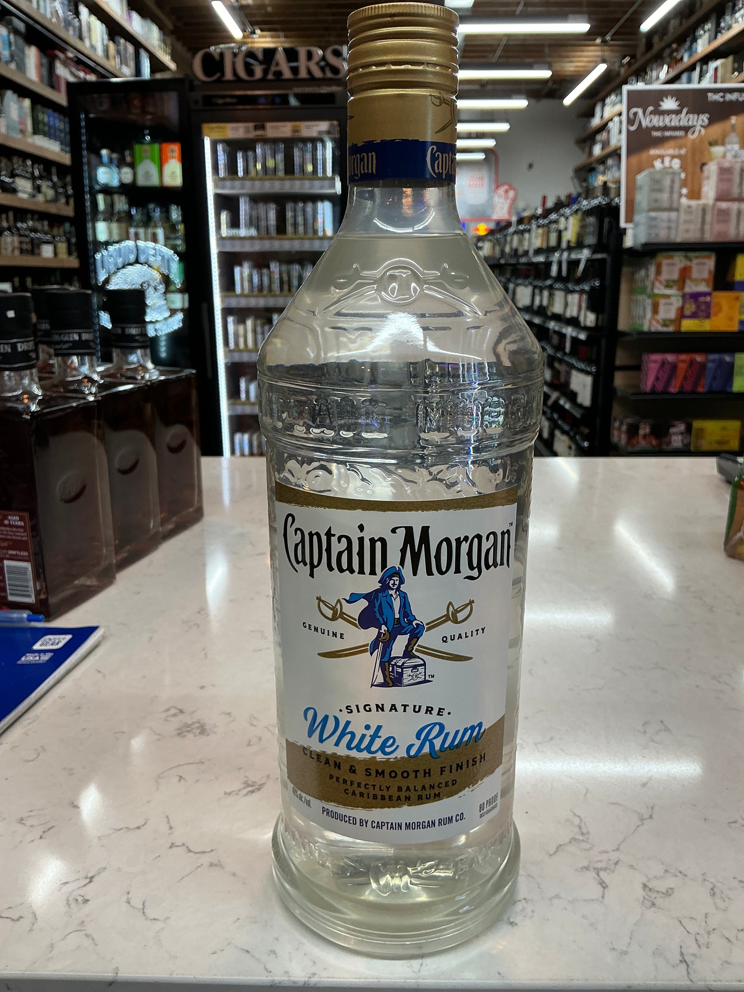 Captain Morgan White Rum (1.75L)
