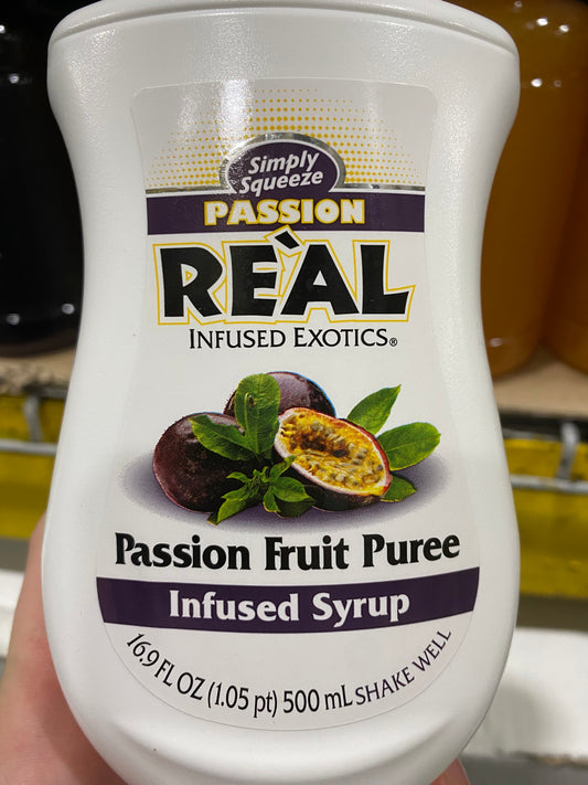 Real Passion Purée Syrup 16.9oz