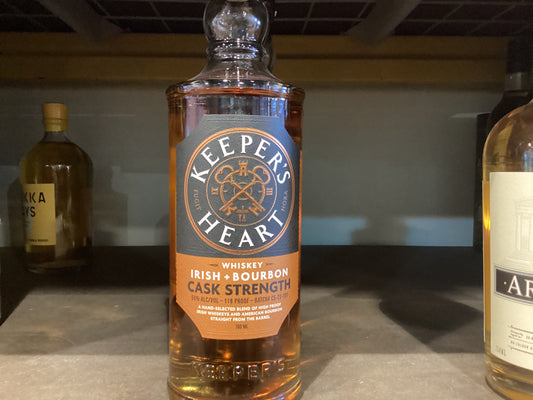 Keeper's Heart Irish Bourbon Cask Strength 118 Proof (750 ML)