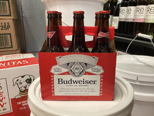 Budweiser Bottles 6 pk