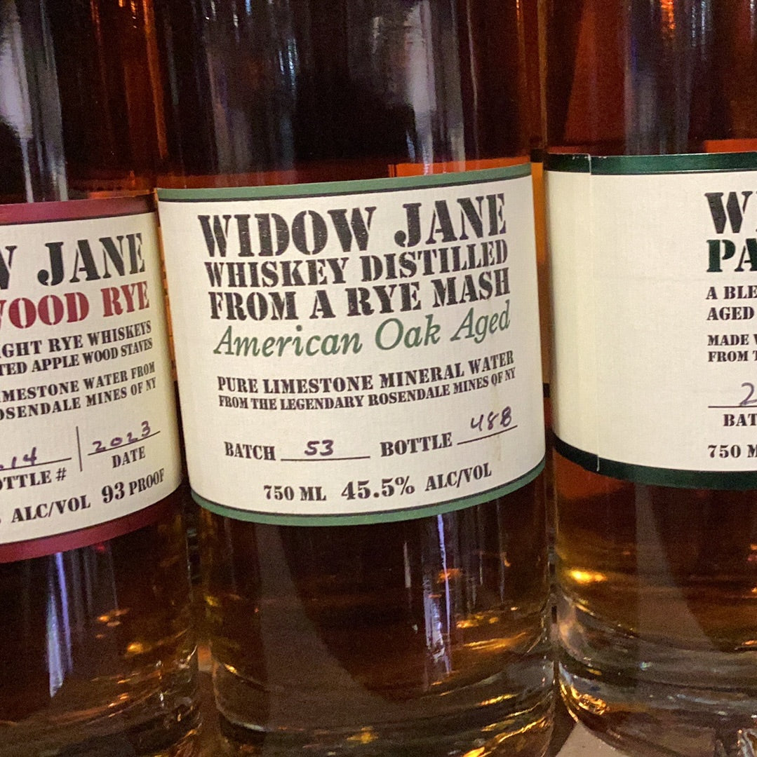 Widow Jane American Oak Aged Rye Mash 750mL