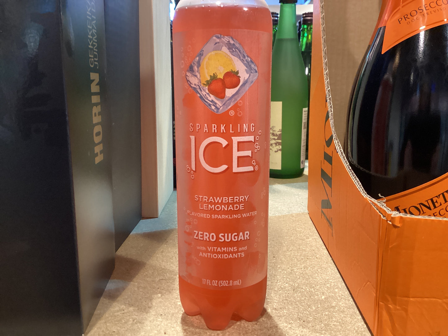 Sparkling Ice strawberry lemonade
