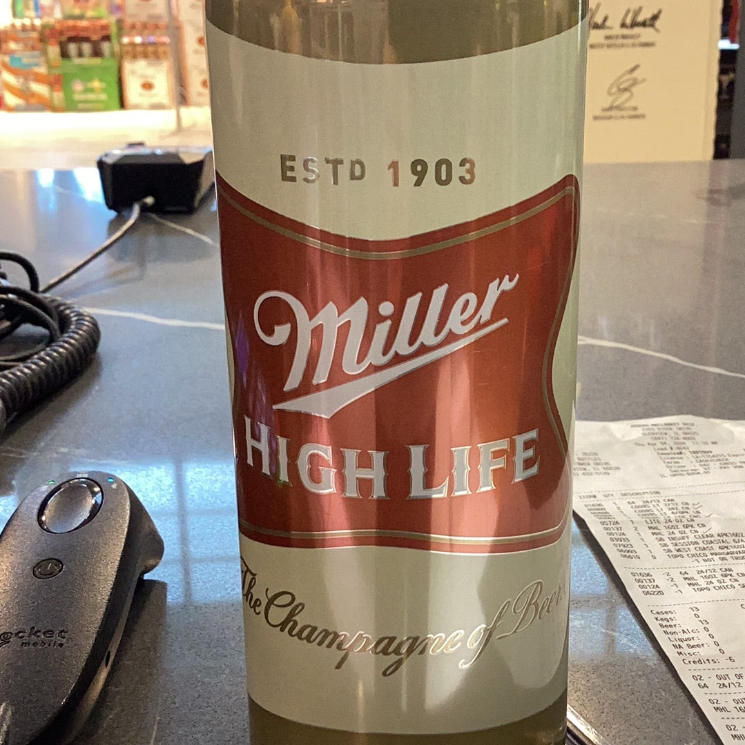Miller High Life 24oz can