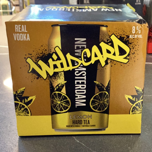 New Amsterdam Wild Card Hard Tea Vodka (4pk)