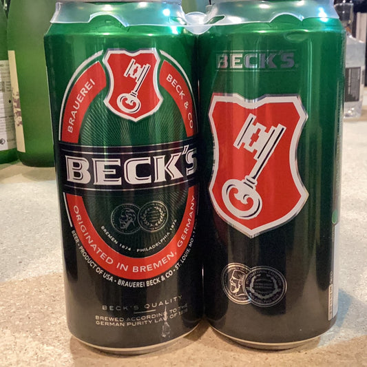 Becks Pilsner 4 Pk