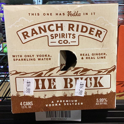 Ranch Rider The Buck RTD (4 Pack 12 oz)