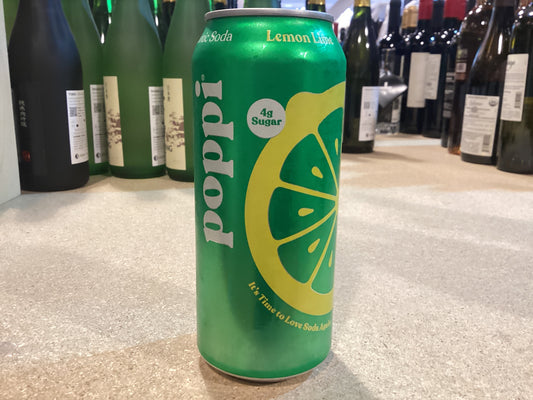 Poppi lemon lime