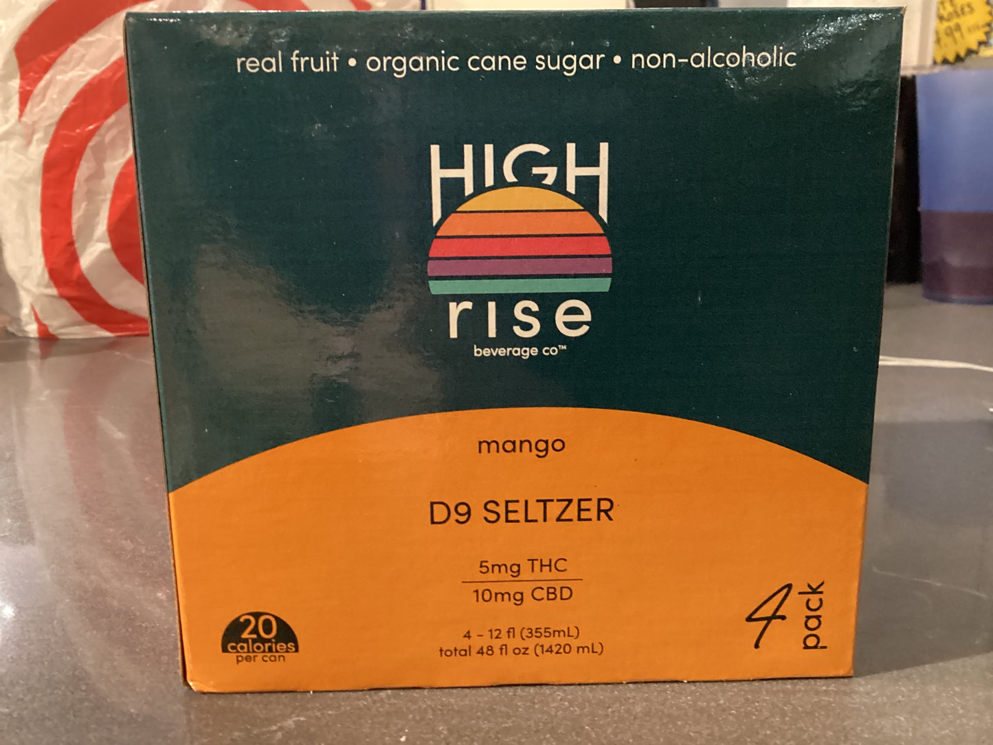 High Rise Mango 5mg THC 4pk