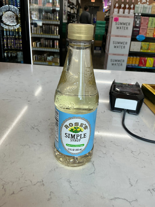Rose’s Simple Syrup 12oz
