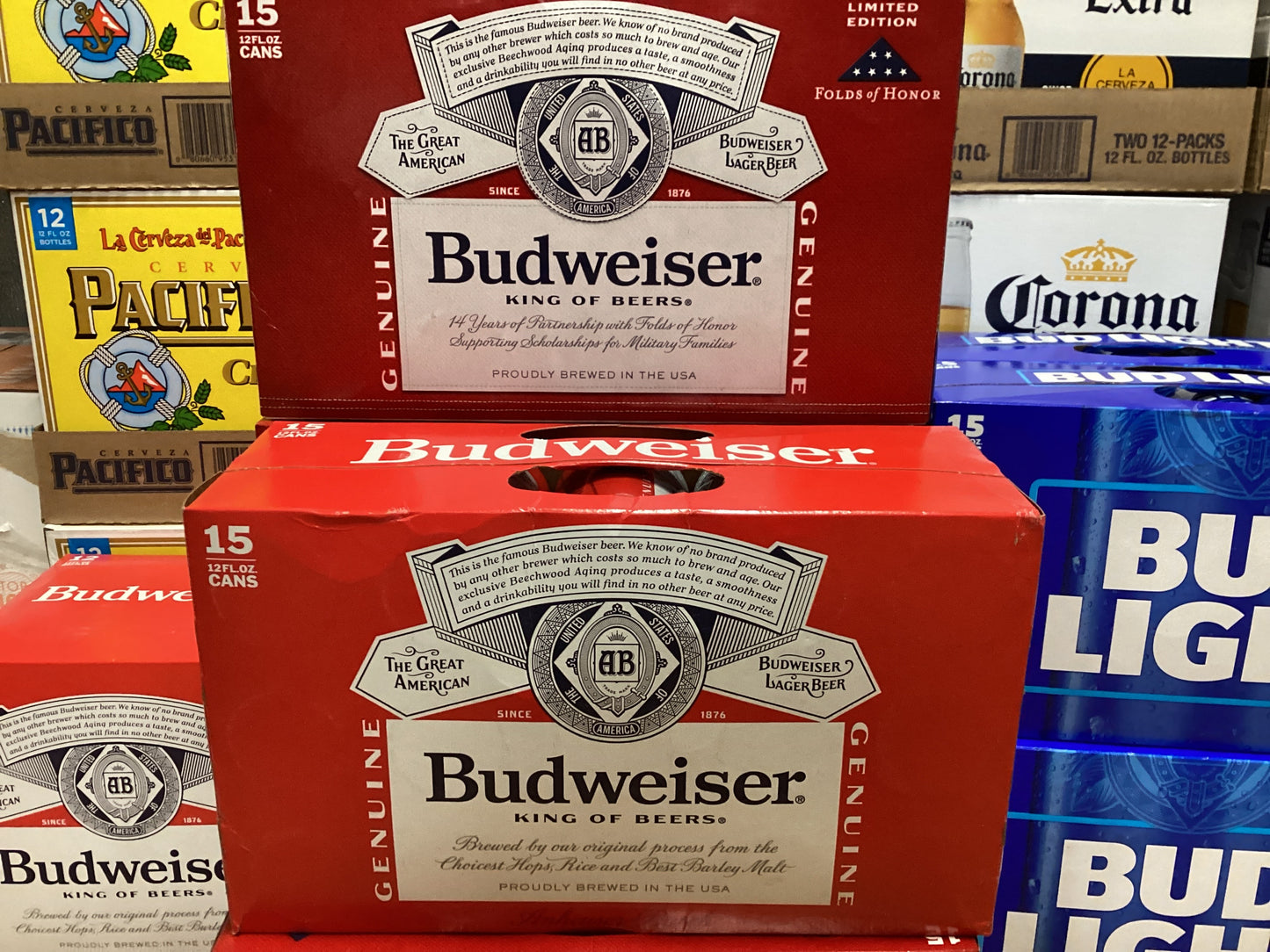 Budweiser (15pk cans)