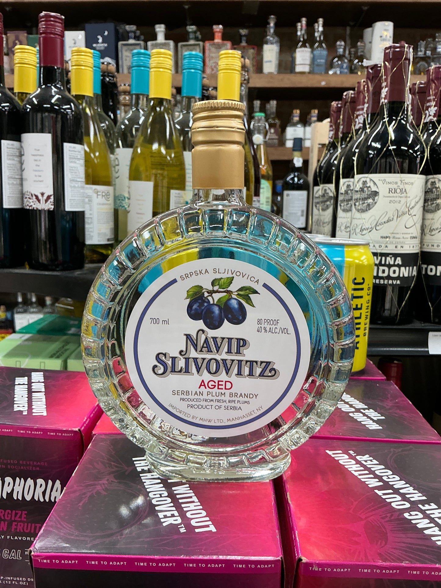 Navip Slivovitz aged Serbian Plum Brandy 700mL