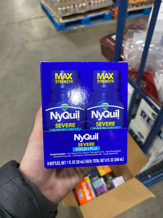 NyQuil Severe Cold and Flu (1 Bottle)