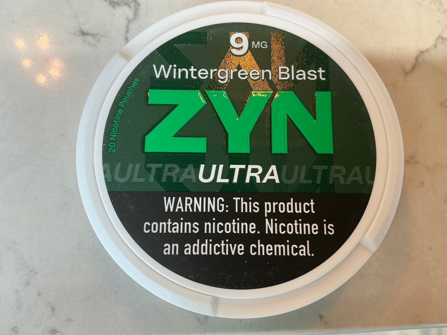 ZYN Ultra Wintergreen Blast 9mg