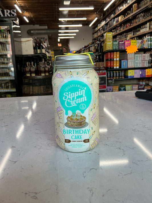 Sippin Cream Birthday Cake