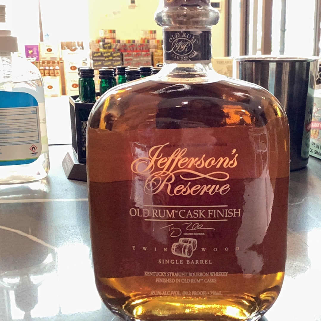 Jefferson’s Reserve Rum Ham Barrel pick 750mL