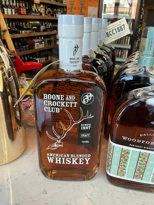 Boone and Crockett Club American Blended Whiskey 750mL
