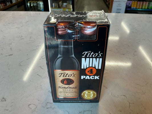 Tito's Vodka (4x50mL)