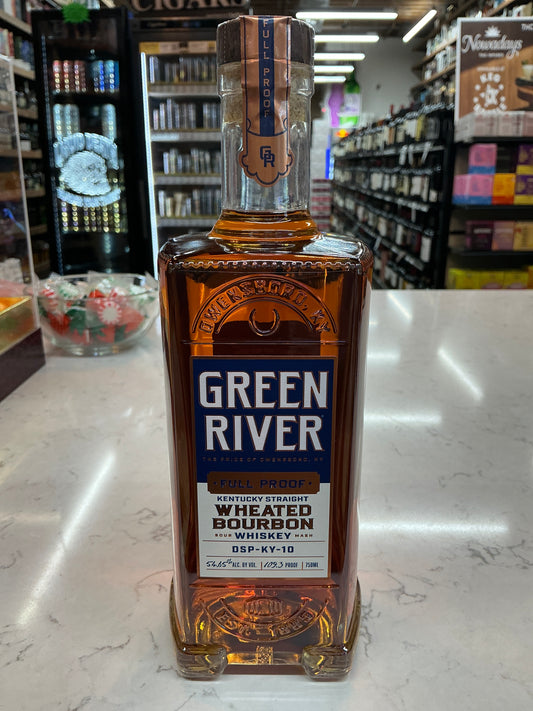 Green River Wheated Full Proof Bourbon Whiskey (750mL)