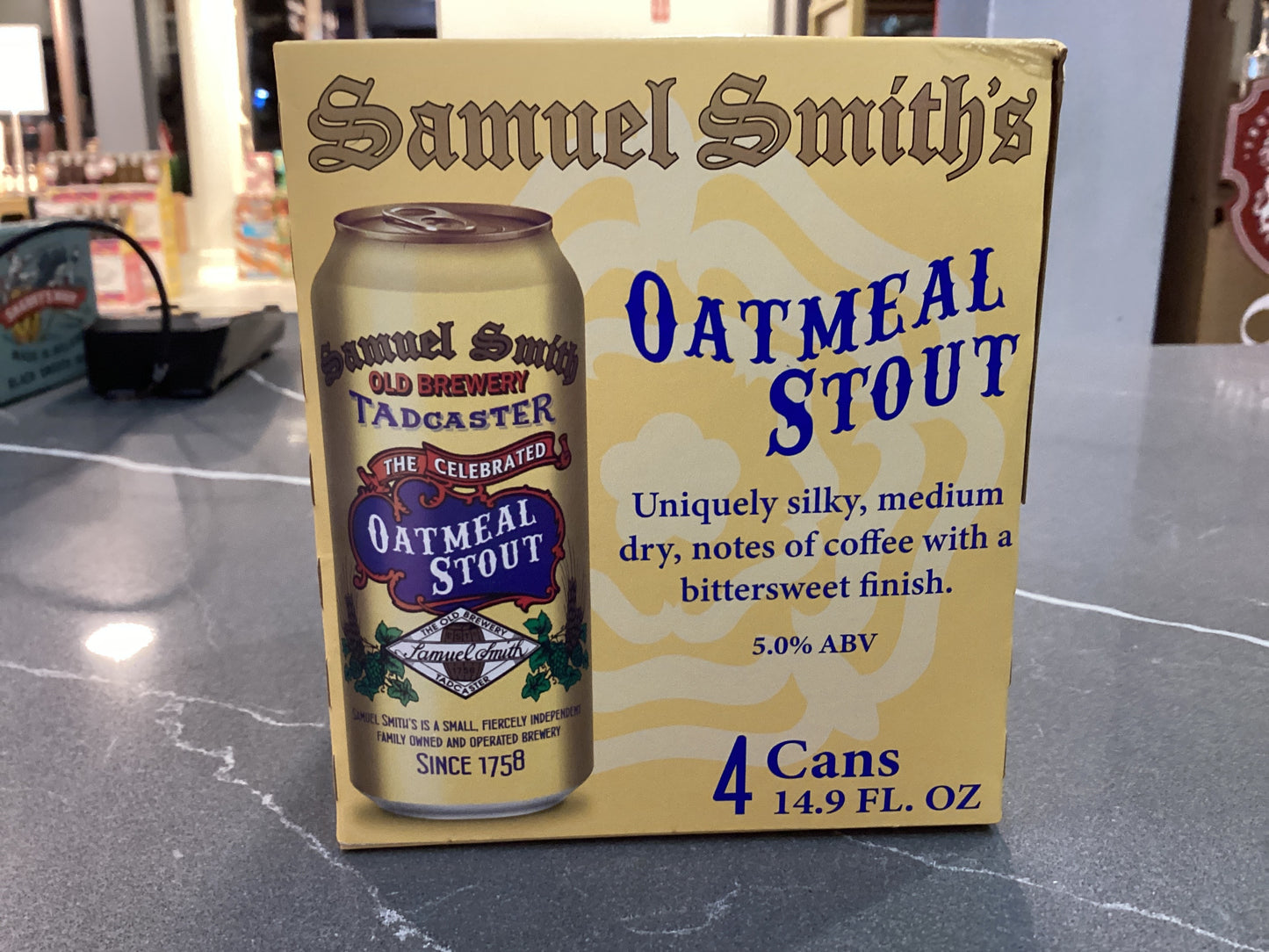 Samuel Smiths Oatmeal Stout 4pk cans