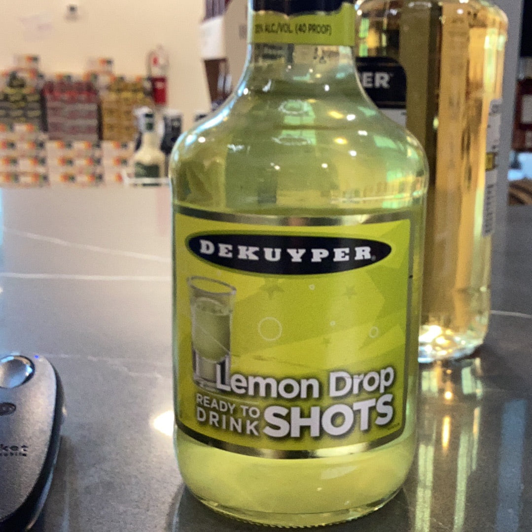 Dekuyper Ready made Lemon Drop Shots 750mL