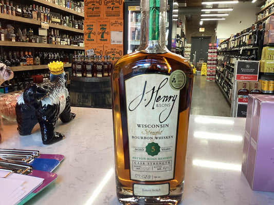 J. Henry 5 Year Patton Road Wisconsin Bourbon Whiskey (750mL)