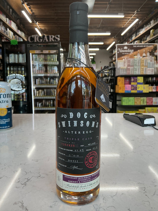 Doc Swinson's Alter Ego Triple Cask 95.8 Proof Straight Bourbon (750 ml)
