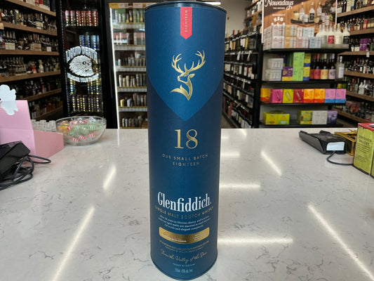 Glenfiddich 18 Year Single Malt Scotch Whiskey (750mL)