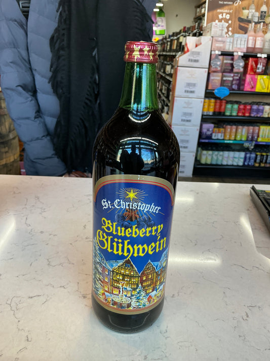 St. Christopher Blueberry Gluhwein 1L