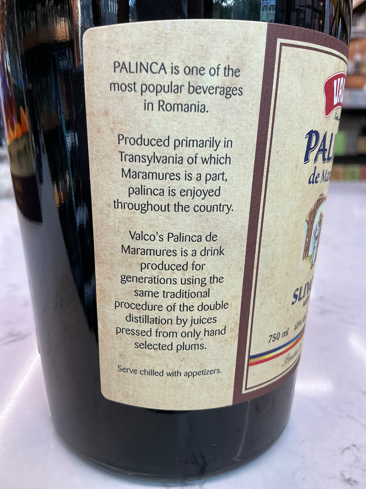 Valco Palinca Slivovitz 4 yr (750mL)