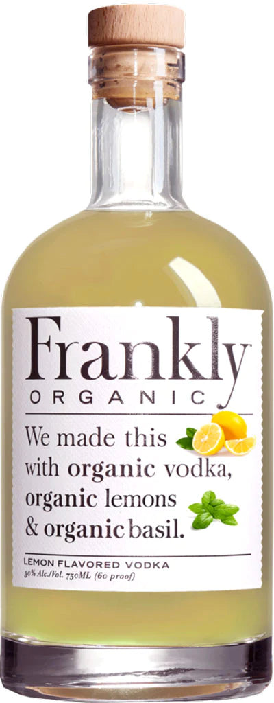 Frankly Organic Lemon Vodka (750mL)