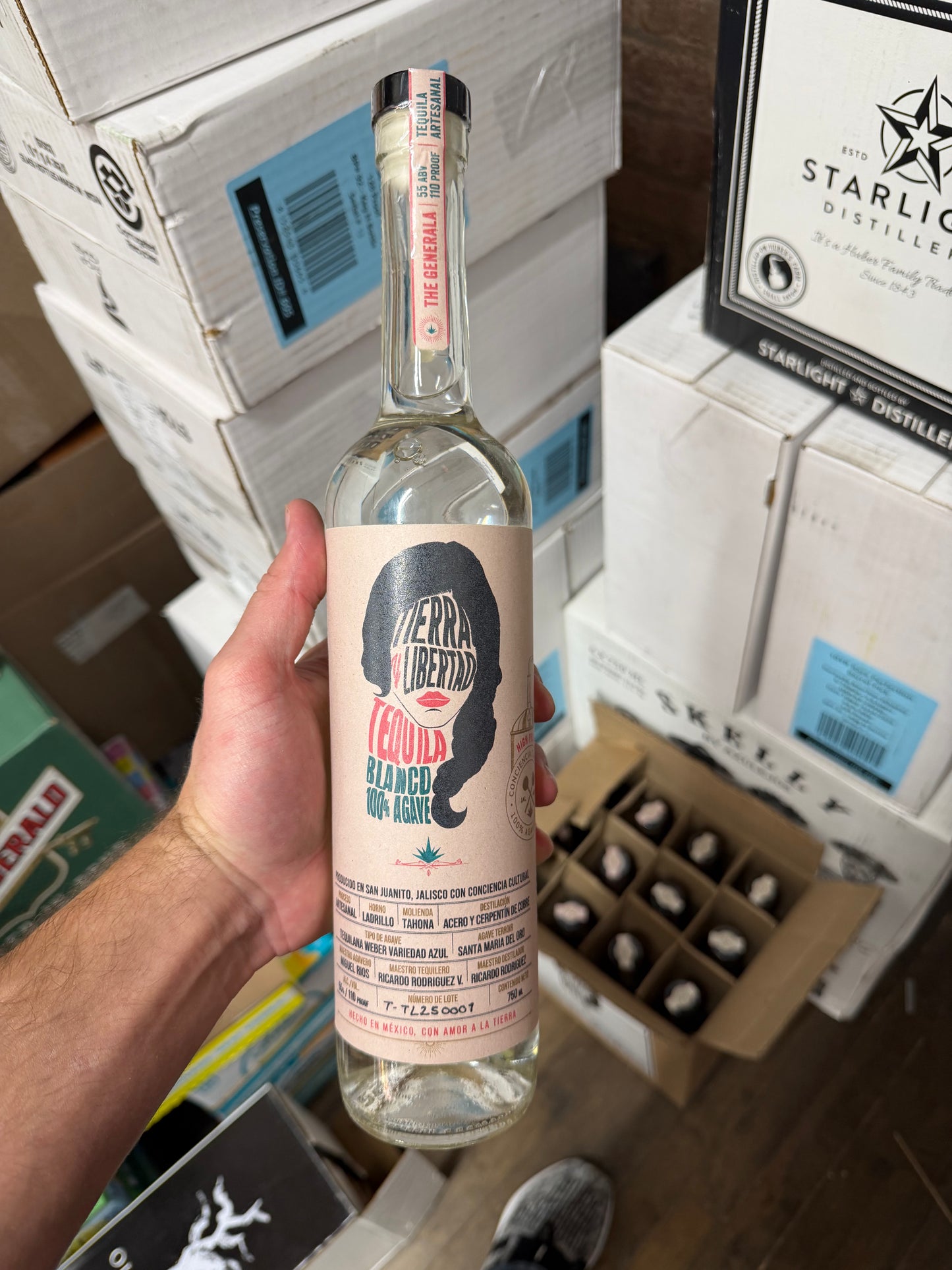 Tierra Y Libertad Blanco High Proof (750ml)