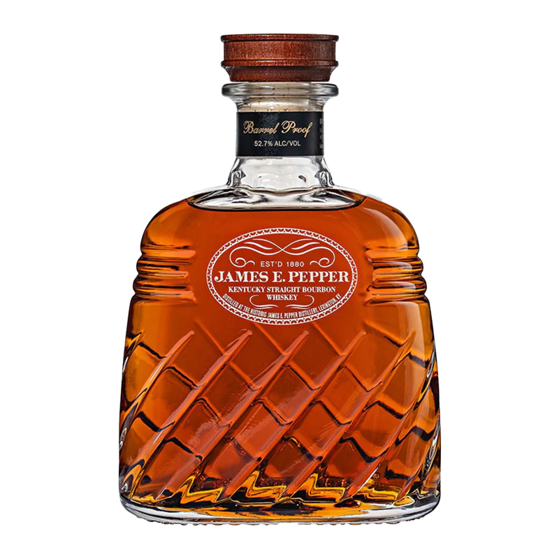 James E Pepper Barrel Proof Bourbon (750mL)