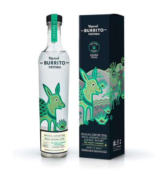 Mezcal Burrito Fiestero Ensamble (750 ML)
