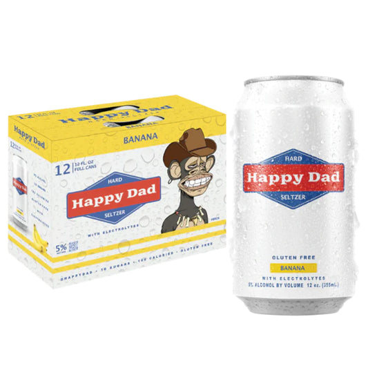 Happy Dad Bored Ape Banana Hard Seltzer (12PK)