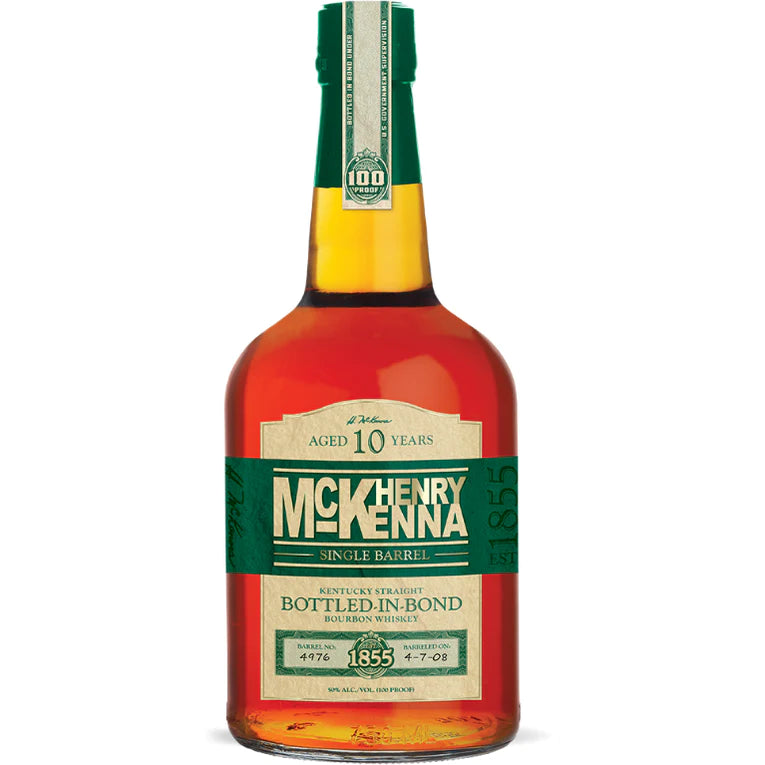 Henry Mckenna 10 Year Bottled In Blond Bourbon 750 ML
